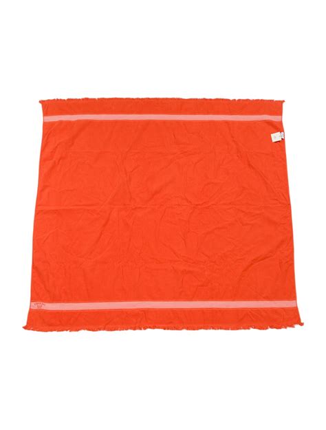 hermes large model beach towel.